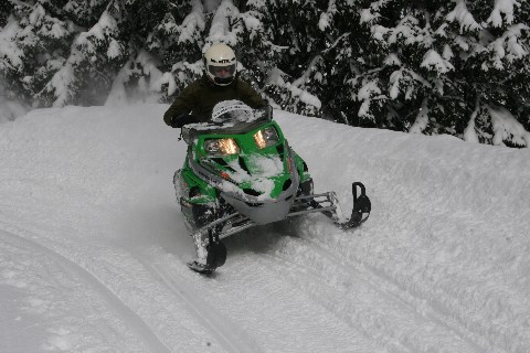 Skidoofahren Skidootouren